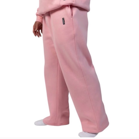 COMFRT Love Limited Edition Petal Pink Straight Leg Sweatpants Size M - Picture 2 of 3